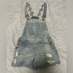 Forever 21 Denim Overalls